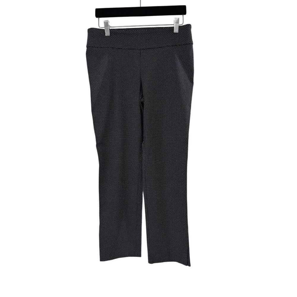 Up! Black Pull-On Stretch Pants Women's Size 8
